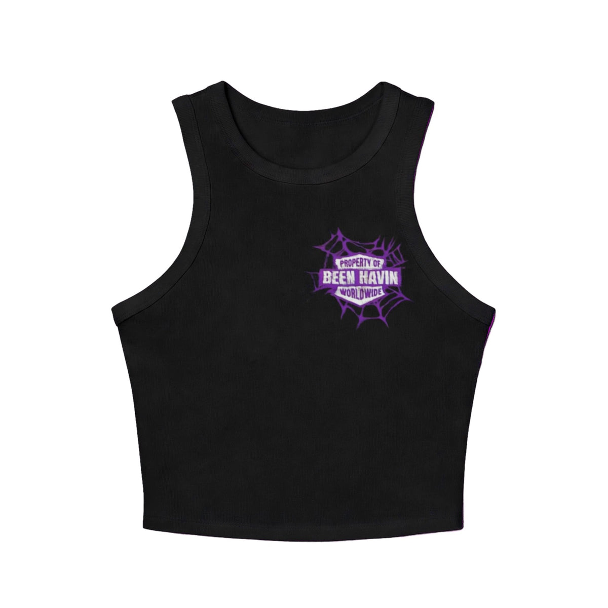 Woman’s web tank