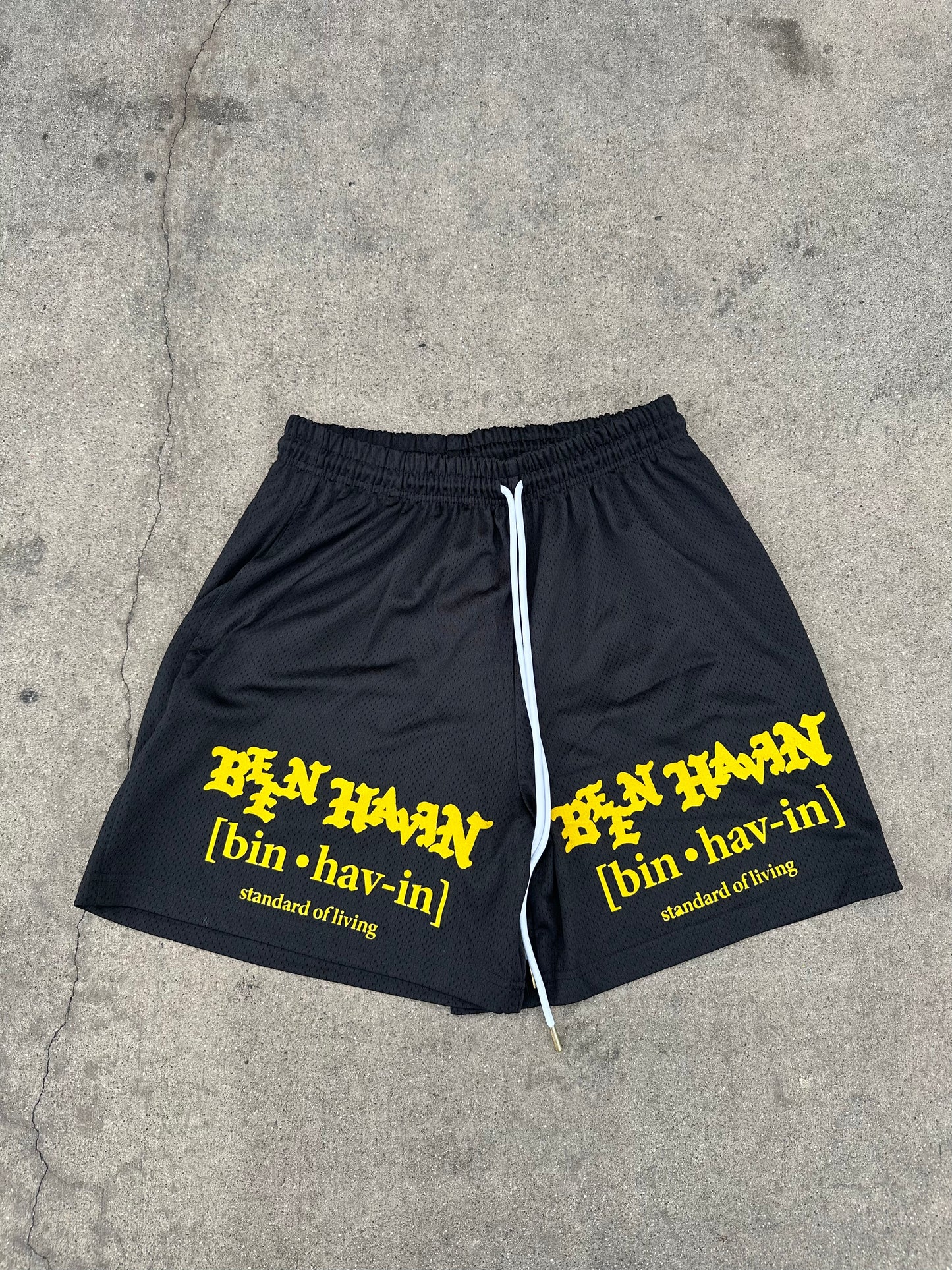 Standard of living Basketball shorts